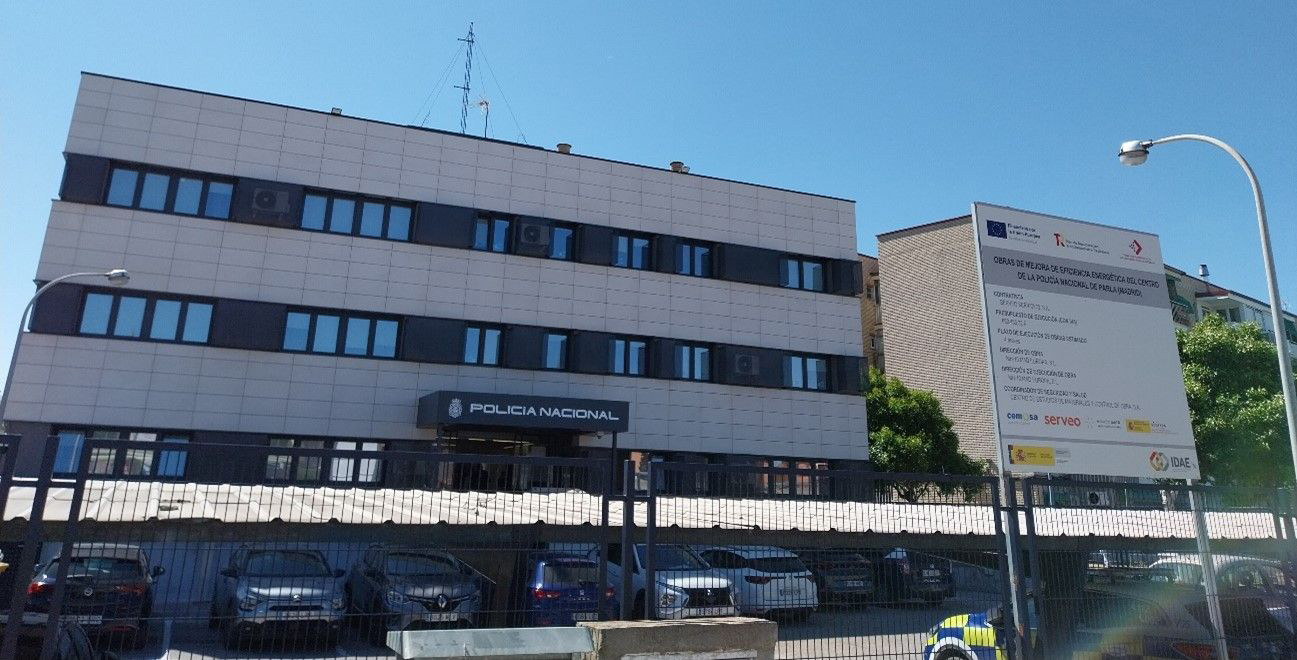 Edificio de la Comisaria Nacional de Parla